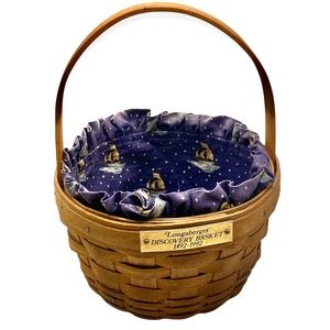 Longaberger 1992 Discovery Basket ships‎ Liner